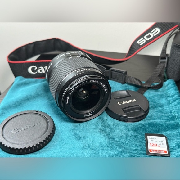 Canon EOS Rebel T7 DSLR Camera with 18-55mm Lens - Picture 2 of 6